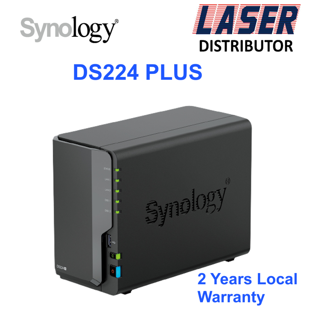 Synology Diskstation DS224+ 2 Bay NAS | Shopee Singapore