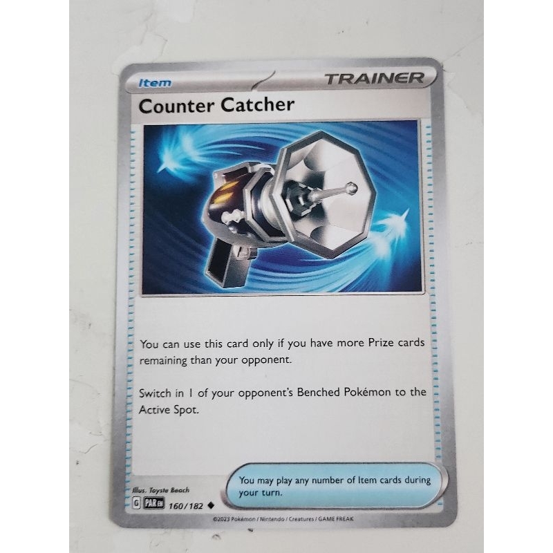 Pokemon counter catcher trainer item paradox rift card | Shopee Singapore