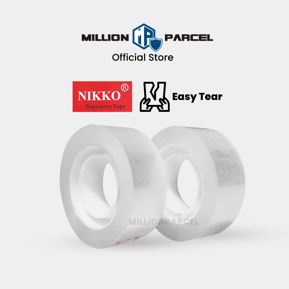 Nikko Stationery Tape Transparent Tape Packing Tape Adhesive Tape