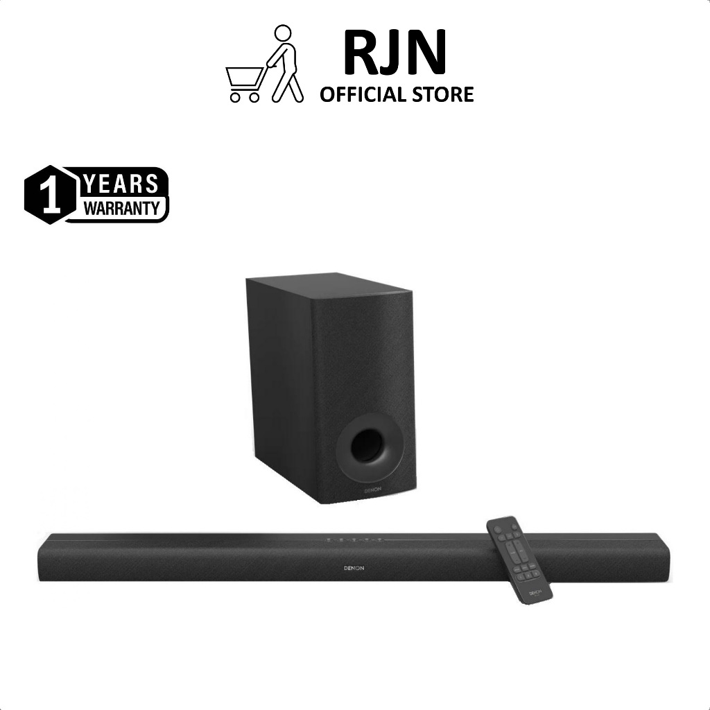 Denon DHTS316 Sound Bar with Dolby Audio & DTS Digital wireless