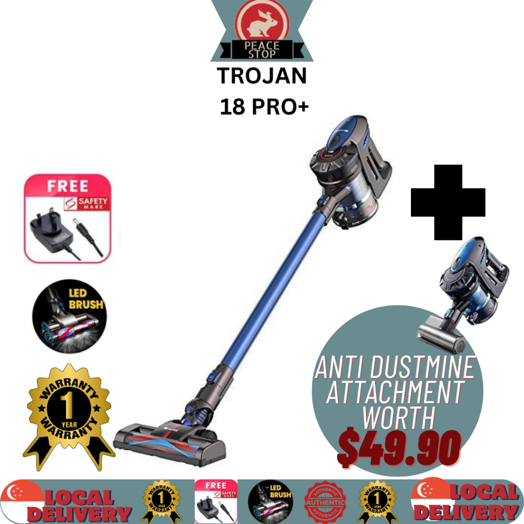[Local Warranty] Trojan SGP18 Pro Plus 25000PA Cordless Powerful