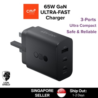 CMF Power 65W GaN, 3 ports 65W fast charger - CMF Global