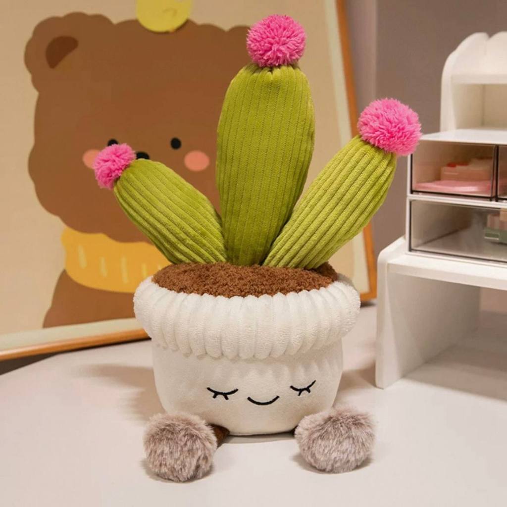 SG] Potted plant soft toy flower pot cactus jellycat plush bamboo bonsai  bouquet | Shopee Singapore
