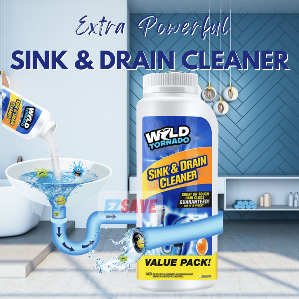 Sink Drain Cleaner Declog Pipe Kitchen Sink Drain | Shopee Singapore