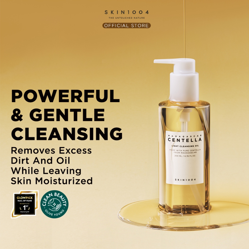 SKIN1004 Madagascar Centella Light Cleansing Oil 200ml (Cruelty-Free ...