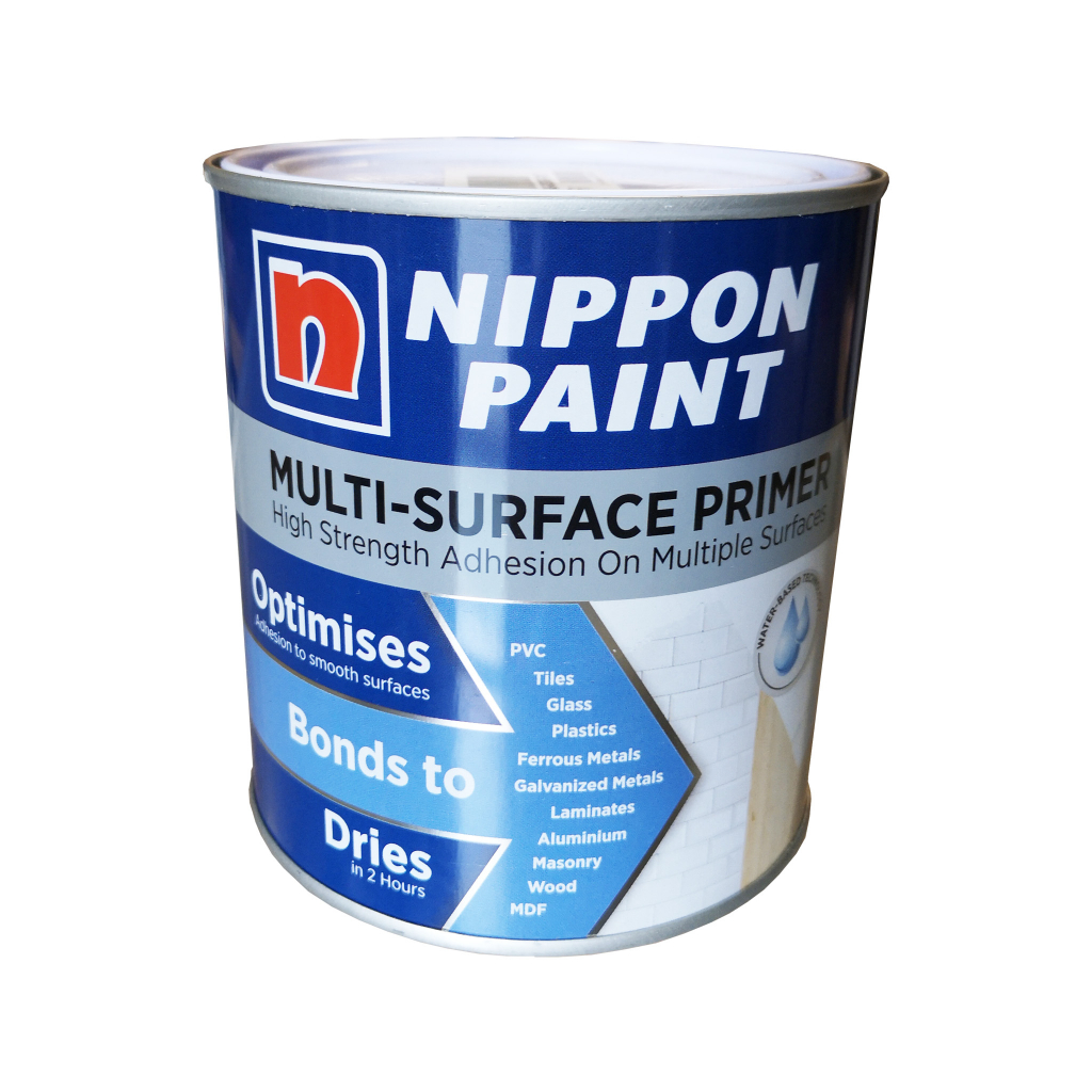 Nippon Paint Multi Surface Multiple Primer 1L 5L PVC Tiles Glass
