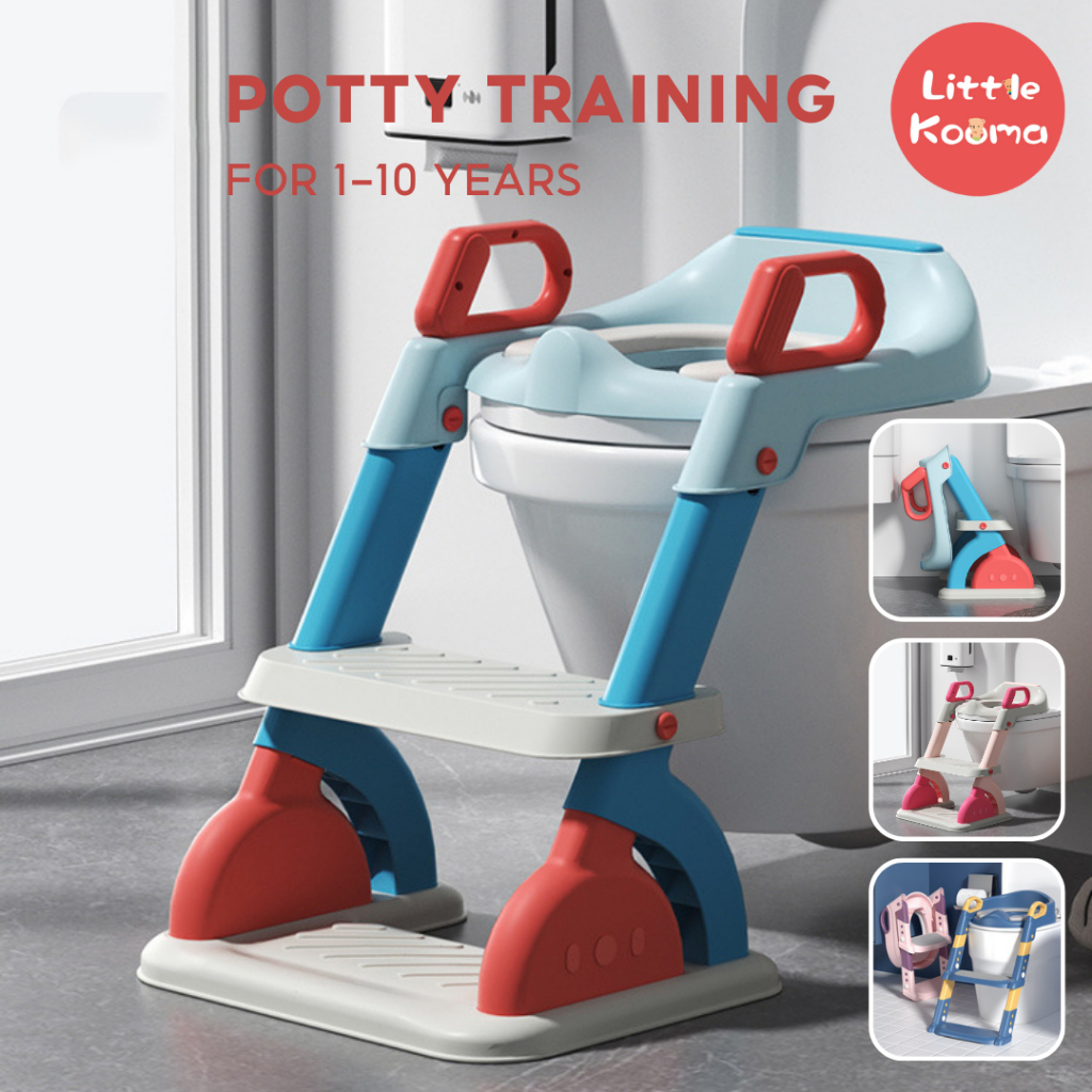 Toddler Potty Training Seat with Potty Ladder And Kid Toilet Seat Cover