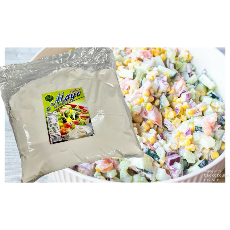 Eggless Mayo 3ltr ( Suitable Vegan and Vegetarian ) Shopee Singapore