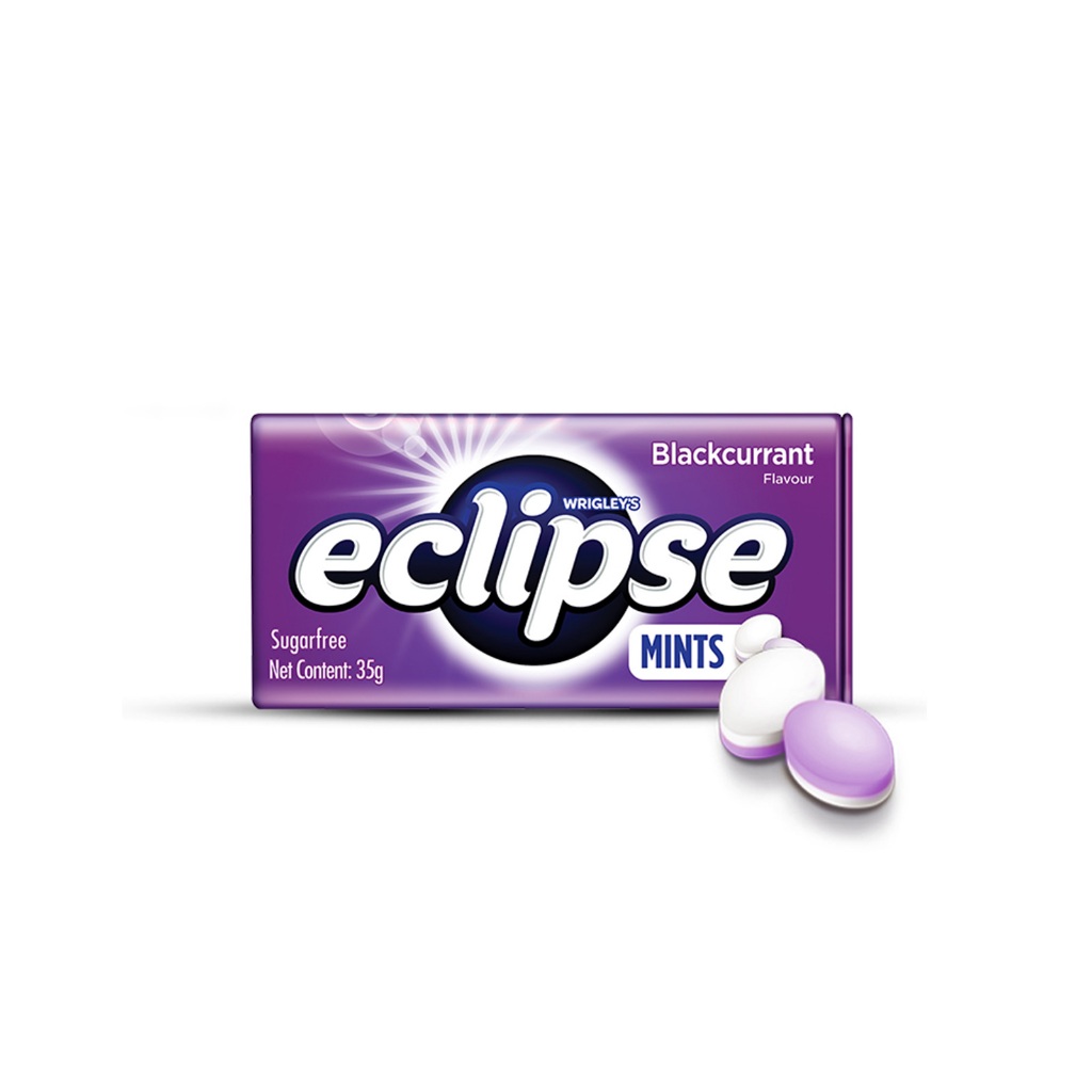 Eclipse, Mints, Blackcurrant, 35g (Halal) Shopee Singapore