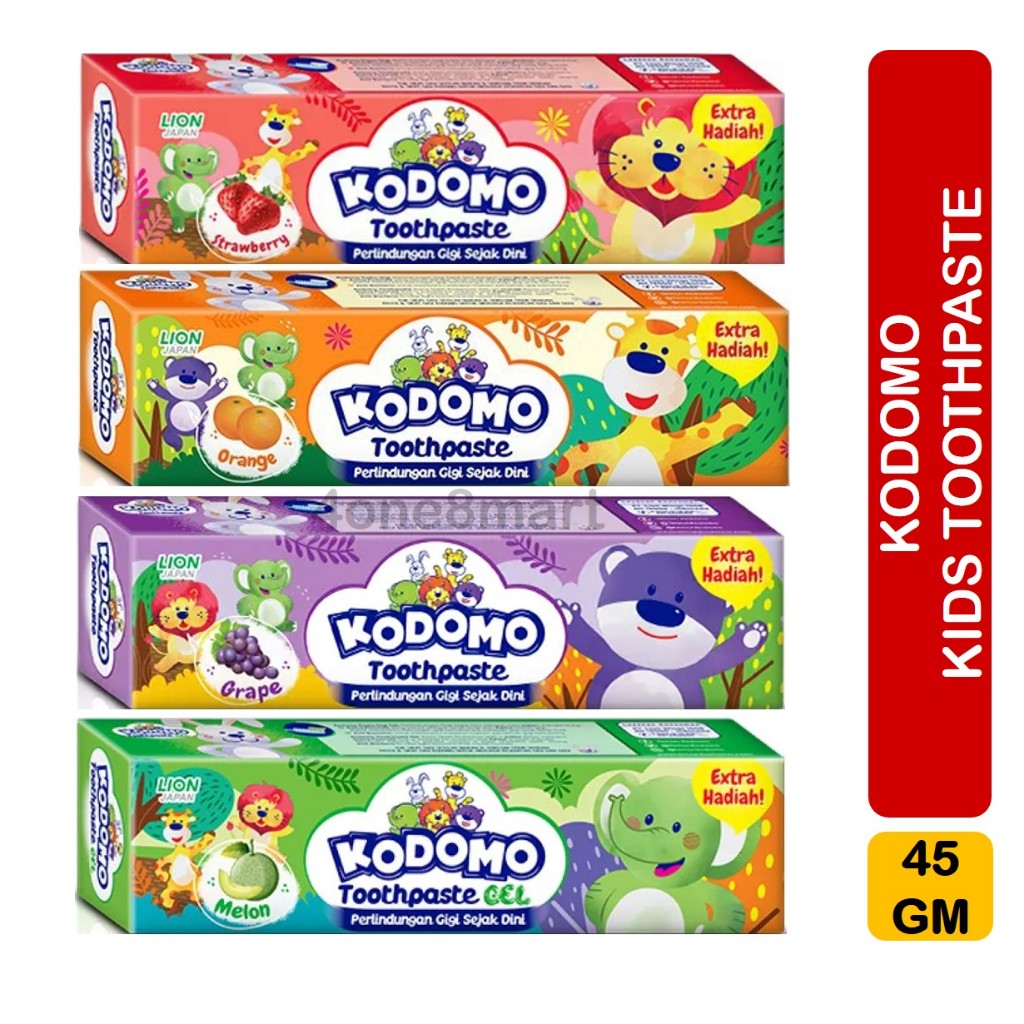 Kodomo toothpaste on sale