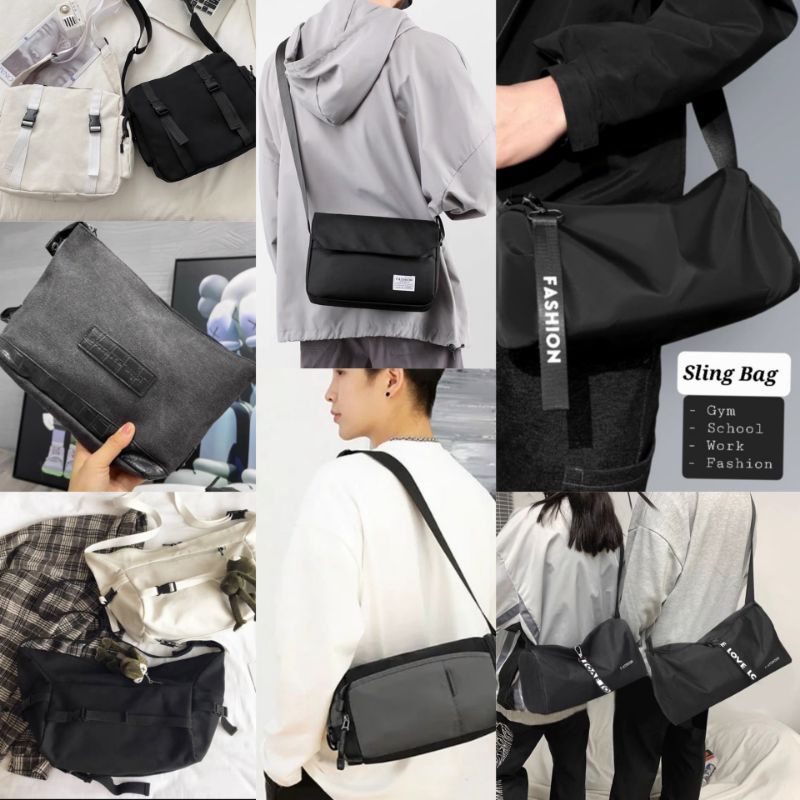 Sling bag for work online