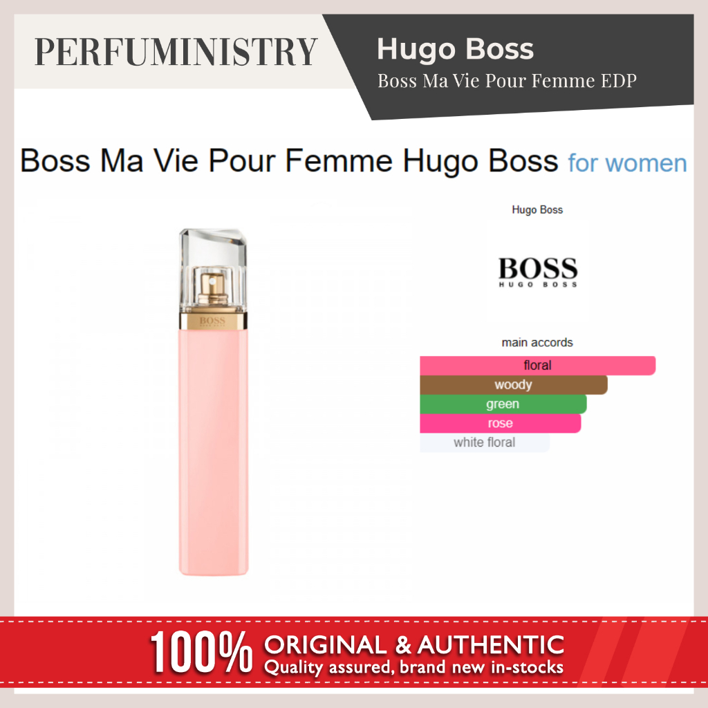 perfuministry HUGO BOSS BOSS MA VIE POUR FEMME EDP TESTER PERFUME FRAGRANCE