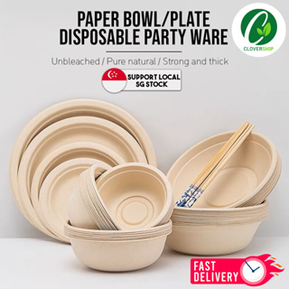 Dispose Paper Plate and Cup  Plastic Cup and Bowl - Million Parcel