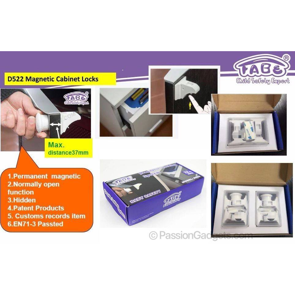 SGSeller 🔥 FABE Cupboard Locks for Baby Safety Child Proofing