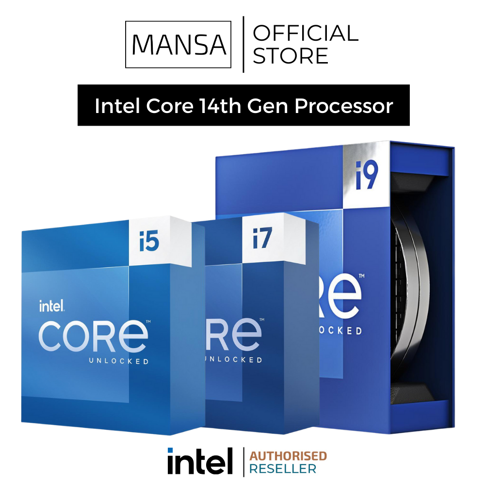 Intel Core 14th Gen I5-14600KF | I5-14600K | I7-14700KF | I7-14700K ...