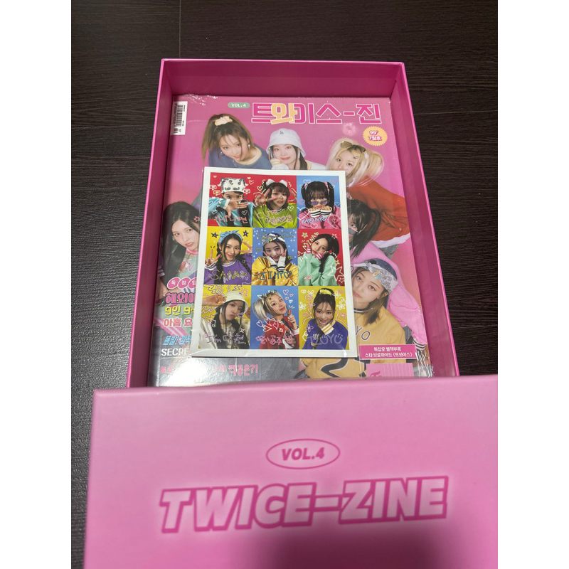 TWICE Membership 4 Twice-zine Vol 4 Photobook PC Poster