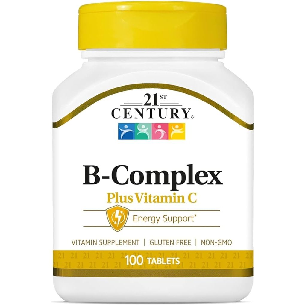 21st Century, B-Complex Plus Vitamin C, 100 Tablets | Shopee Singapore