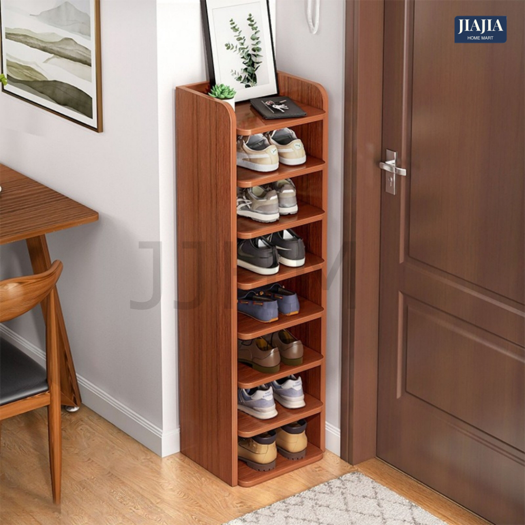 1pc 2 Tier Freestanding Shoe Rack, Compact Shoe Storage Tower For Entryway,  Corner, Small Space, Closet, Hallway, Space Saving Design, Stable Shoe  Organizer