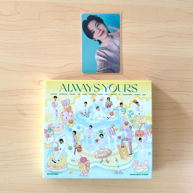 SEVENTEEN「ALWAYS YOURS」Album with PHOTOCARD PC (Unsealed
