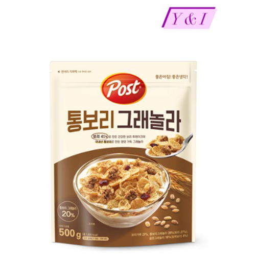 [Korean Cereal] Post Barley Granola 500g Shopee Singapore