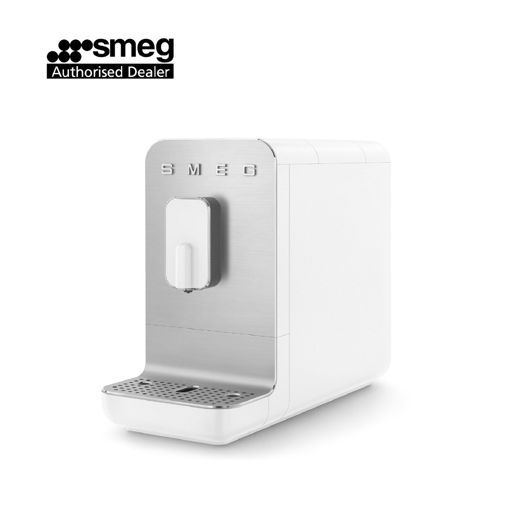 Smeg 50's Style Espresso Automatic Coffee Machine BCC01 (White