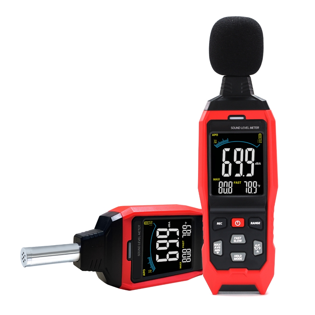 Decibel Meter with Data Logging function and A / C / Z Weighted Sound