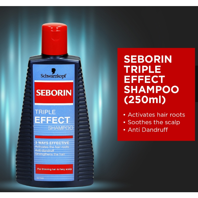 Schwarzkopf Seborin Triple Effect Shampoo 250ml Shopee Singapore