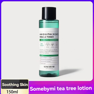 SOME BY MI AHA BHA PHA 30 Days Miracle Toner - 5.07Oz, 150ml - Made from  Tea Tree Leaf Water for Sensitive Skin - Mild Exfoliating Daily Face Toner  