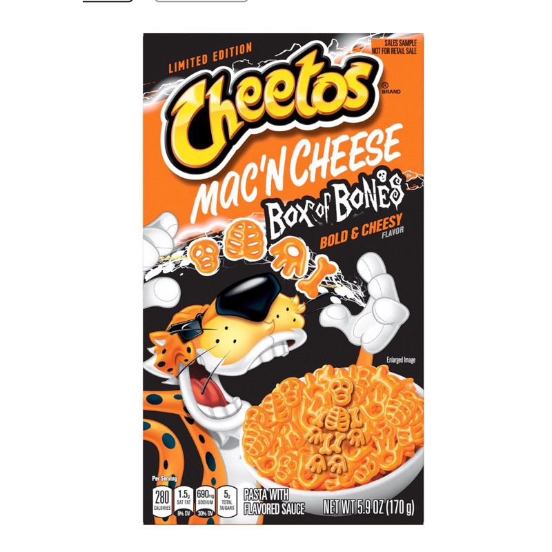 Limited Hallowen Edition Cheetos Macn Cheese Of Bold And Cheesy Flavor