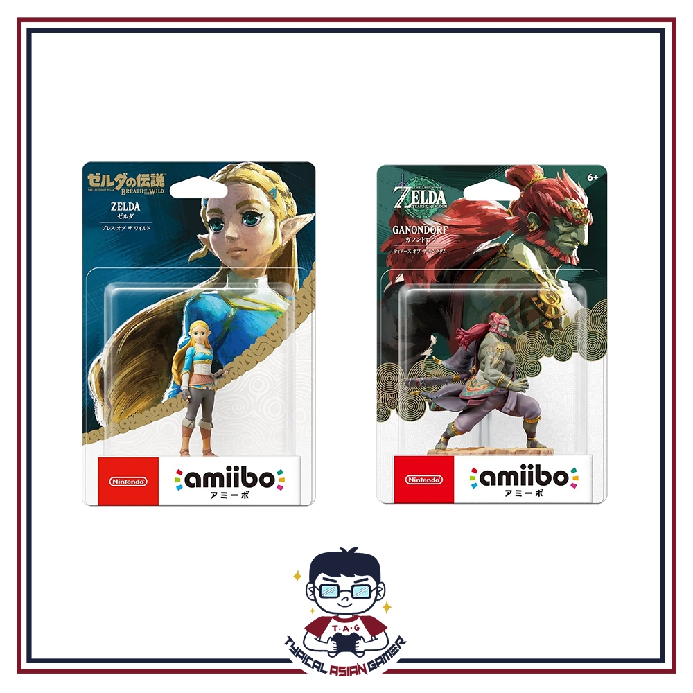 The Legend of Zelda: Tear of the Kingdom Amiibo [Zelda/Ganondorf ...