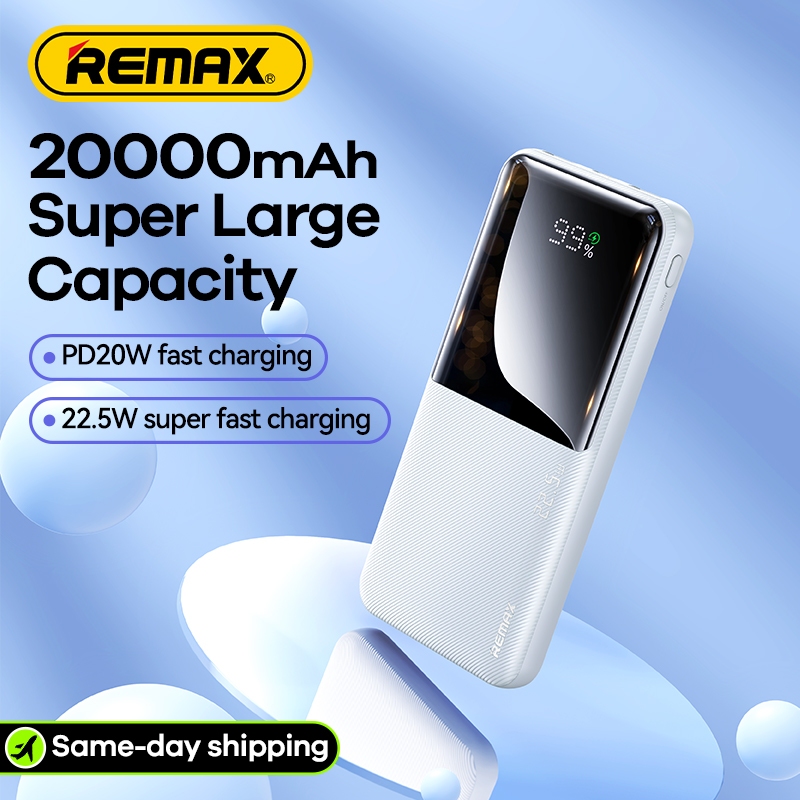 REMAX Fast Charging 10000mAh 20000mAh 30000mAh Powerbank Power bank ...