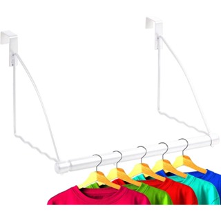 Door rack with 10 hangers