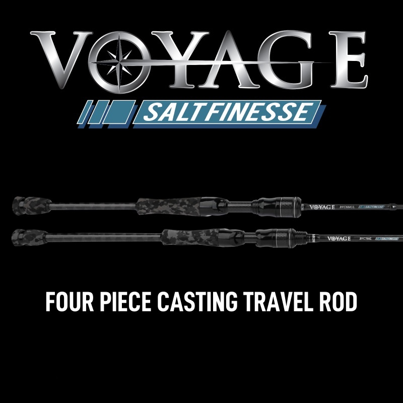 Product image BONE - VOYAGE Salt Finesse Series ~ Four Piece Casting Travel Rod Series
