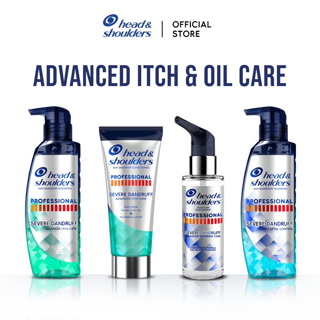 Head & Shoulders Professional Advanced Shampoo/Conditioner/Treatment for Severe Dandruff 300