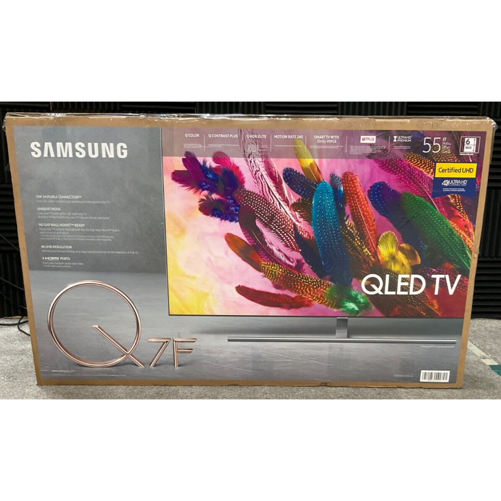 Samsung Q7 55" QLED Smart TV 4K Shopee Singapore