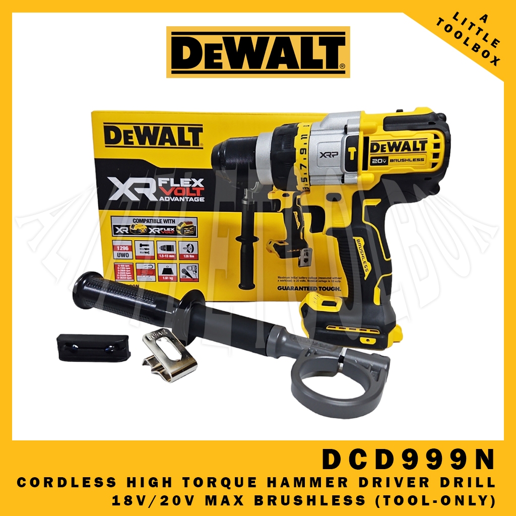 Dewalt 18v hammer drill tool only hot sale