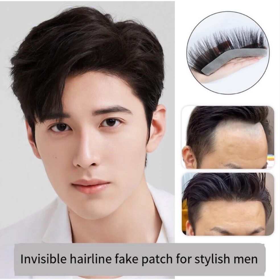 Men's invisible hairline wig (Custom make) Shopee Singapore