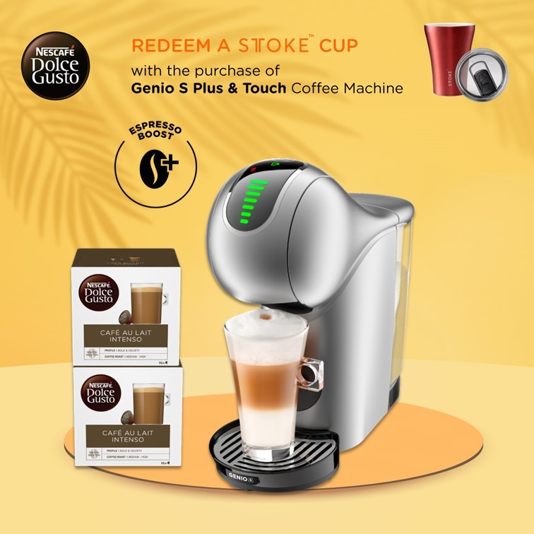 NESCAFE Dolce Gusto Genio S Touch Silver Automatic Machine With 2 box ...