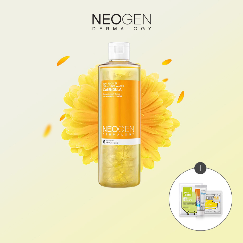 Neogen Dermalogy Real Flower Cleansing Water Rose – 300 Ml, Reinigungswasser Mit Rosenkonzentrat