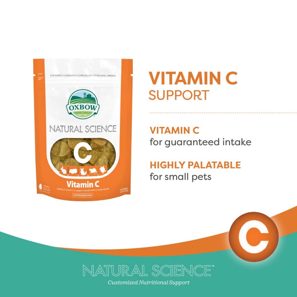 Oxbow Natural Science Supplements 120g (Vitamin C) Shopee Singapore