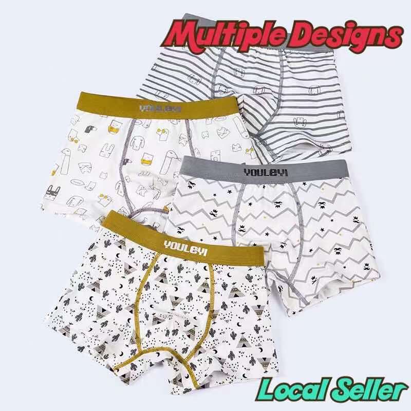 [SG Seller] Boy Underwear Boxer Brief Children Kids Underpants (Part2) Shopee Singapore