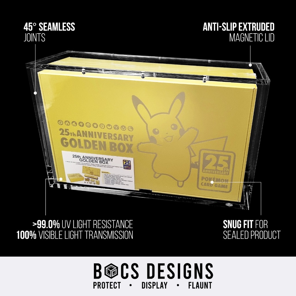 ポケモン 25th Anniversary GOLD BOX BOCS Pokemon 25th Anniversary Gold Box (English/Japanese/Chinese