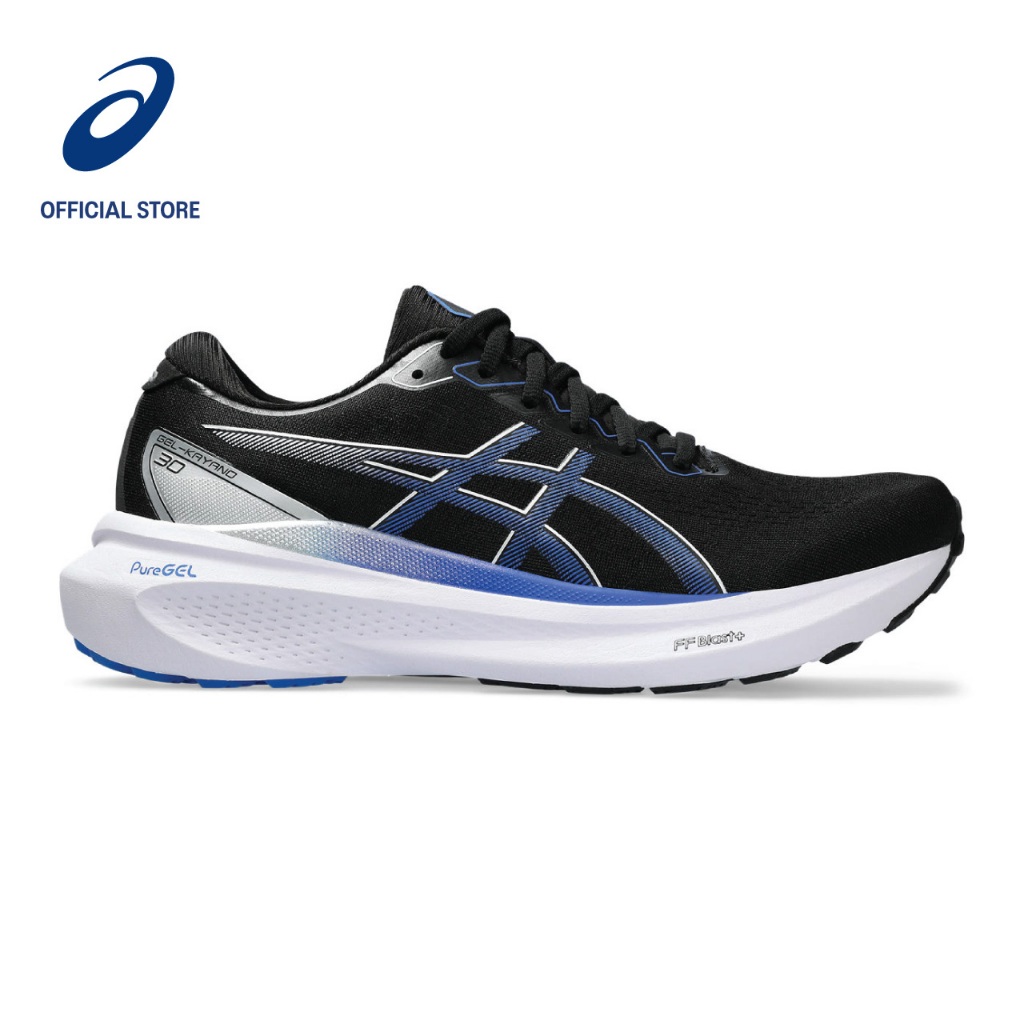 Asics kayano running black best sale