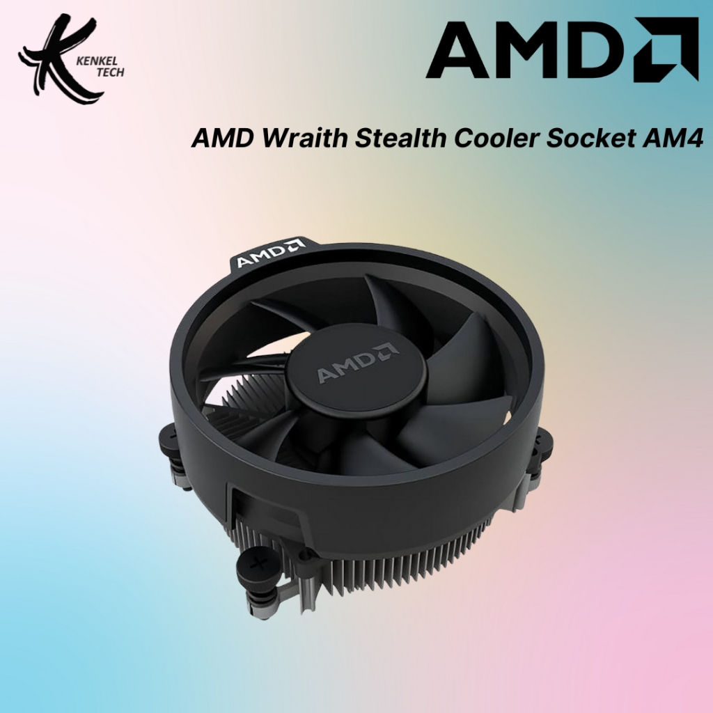 AMD Wraith Stealth Cooler Socket AM4 | Shopee Singapore