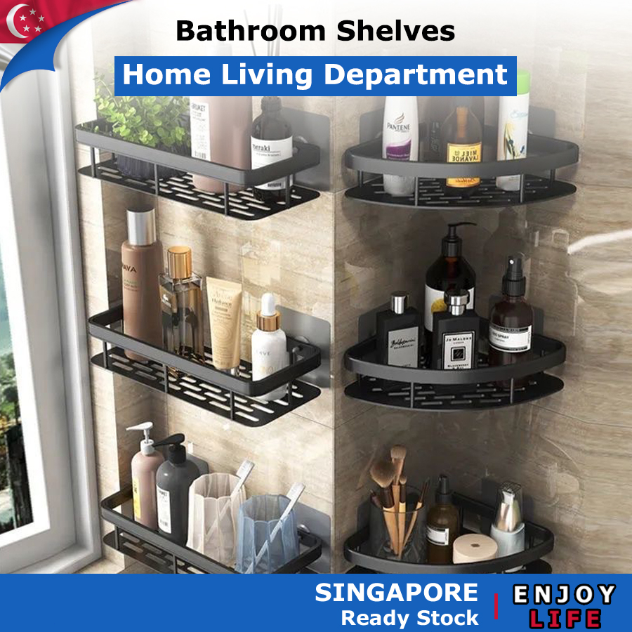 HOW TO ASSEMBLE BATHROOM CORNER SHELF l SHOPEE BATHROOM CORNER