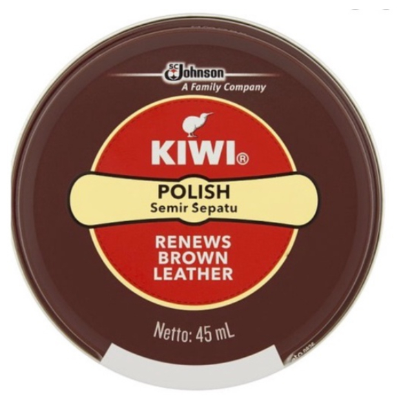 Kiwi Instant Shoe Polish Renews & Protects Black Leather, 30ml 75ml