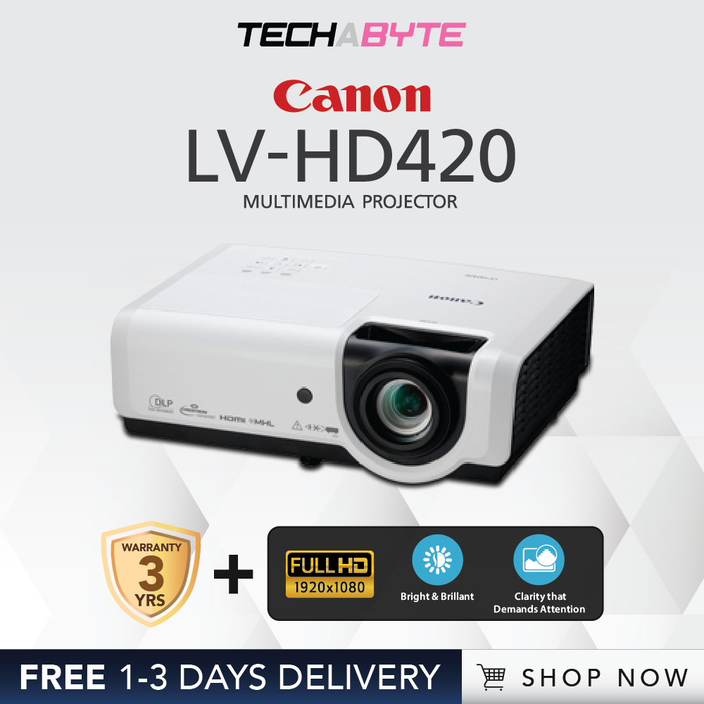 Canon LV-HD420 Full HD Projector | Shopee Singapore