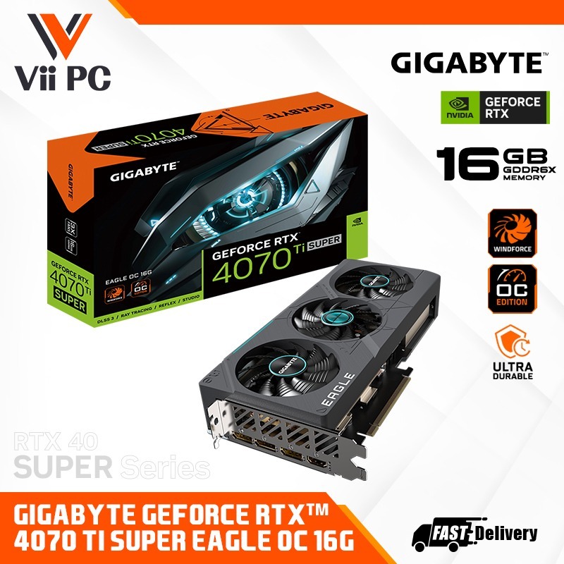 GIGABYTE GeForce RTX™ 4070 Ti SUPER/RTX4070Ti SUPER/RTX 4070Ti SUPER ...