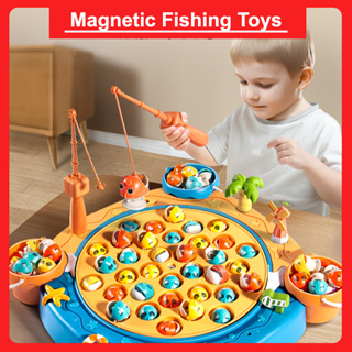 SG Stock] Fishing game Magnetic Fishing Toys playset for kids