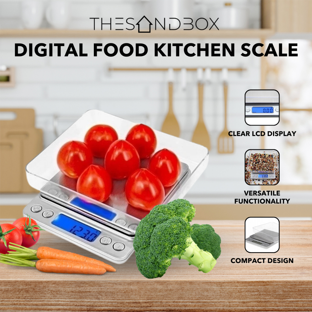 Electronic food outlet scale